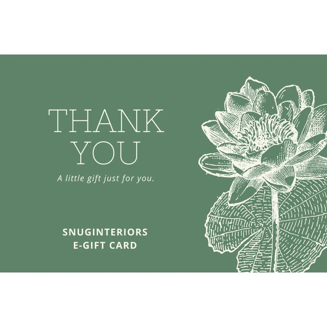 Thank You E-Gift Card by snuginteriors