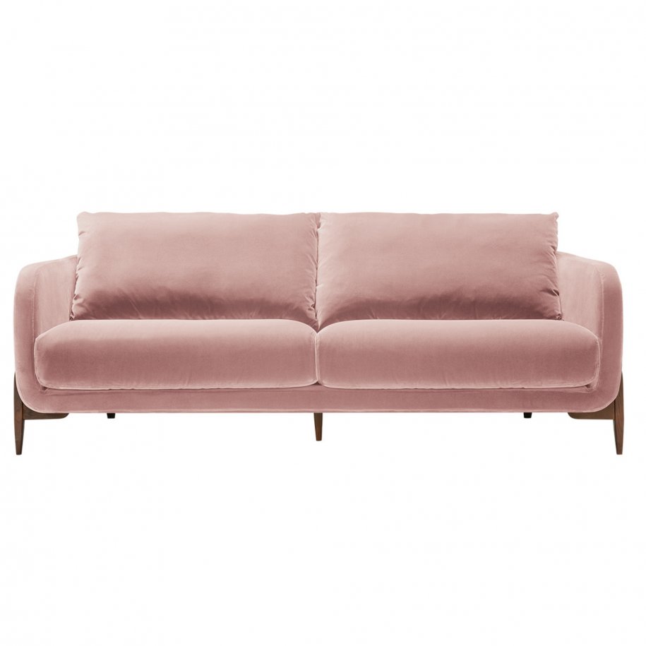 Sits Jenny 3 Seater Velvet Powder Pink