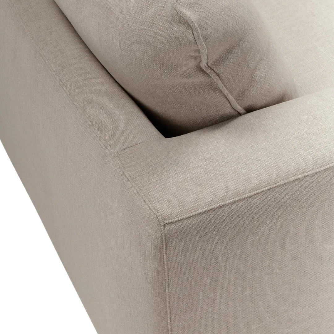 Sits Sophia 3 Seater Nori nature back view close up