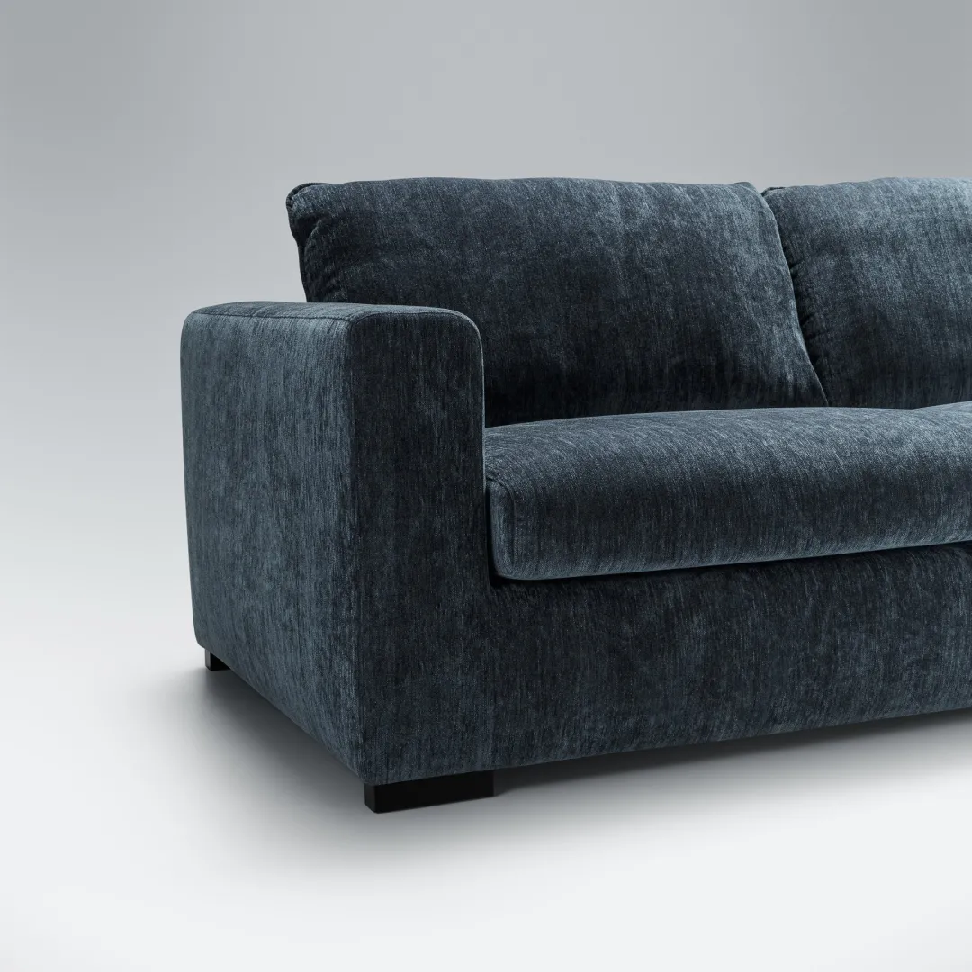 Sits Medium Large Atropa Dark Blue Close Up