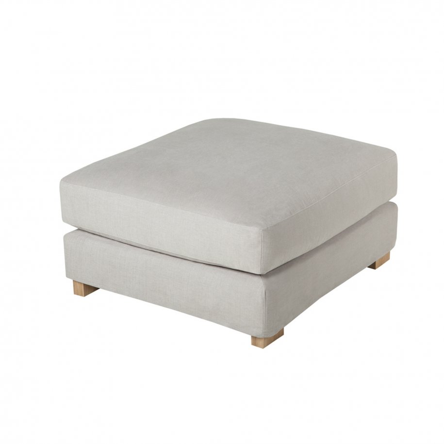 Brandon footstool small Caleido Beige