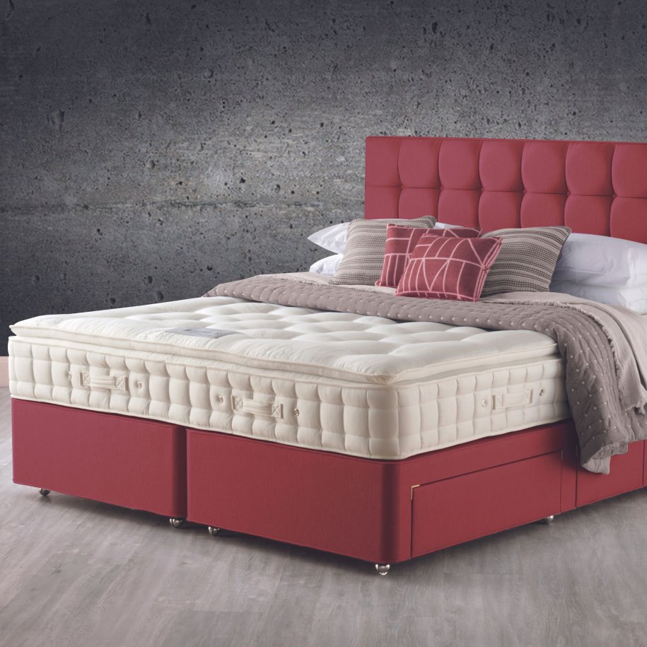 Deep Pocket Sprung Divan Base classic HR