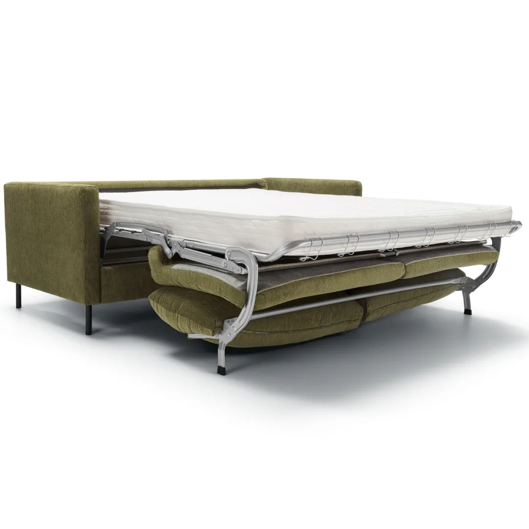 SITS FELIX 4seater bed tulip green opened