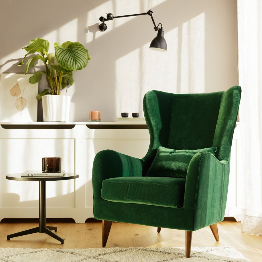 Sits Greta Armchair Classic Velvet Green