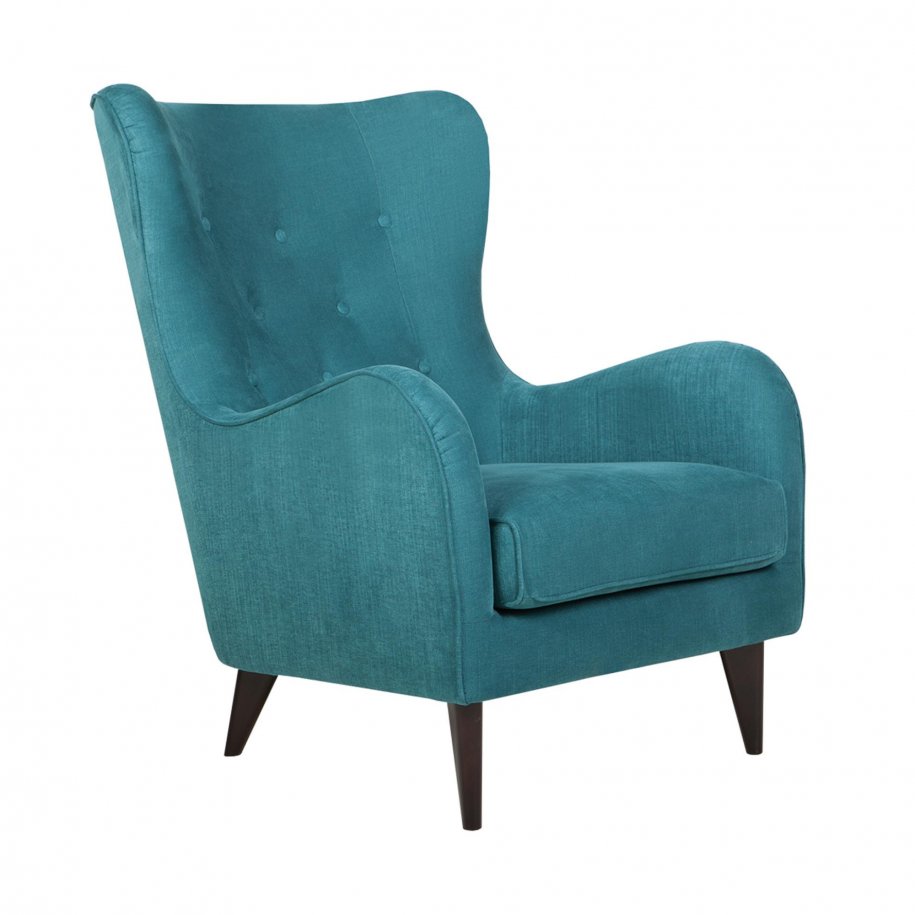 Sits Pola Armchair Caleido Turquoise side view