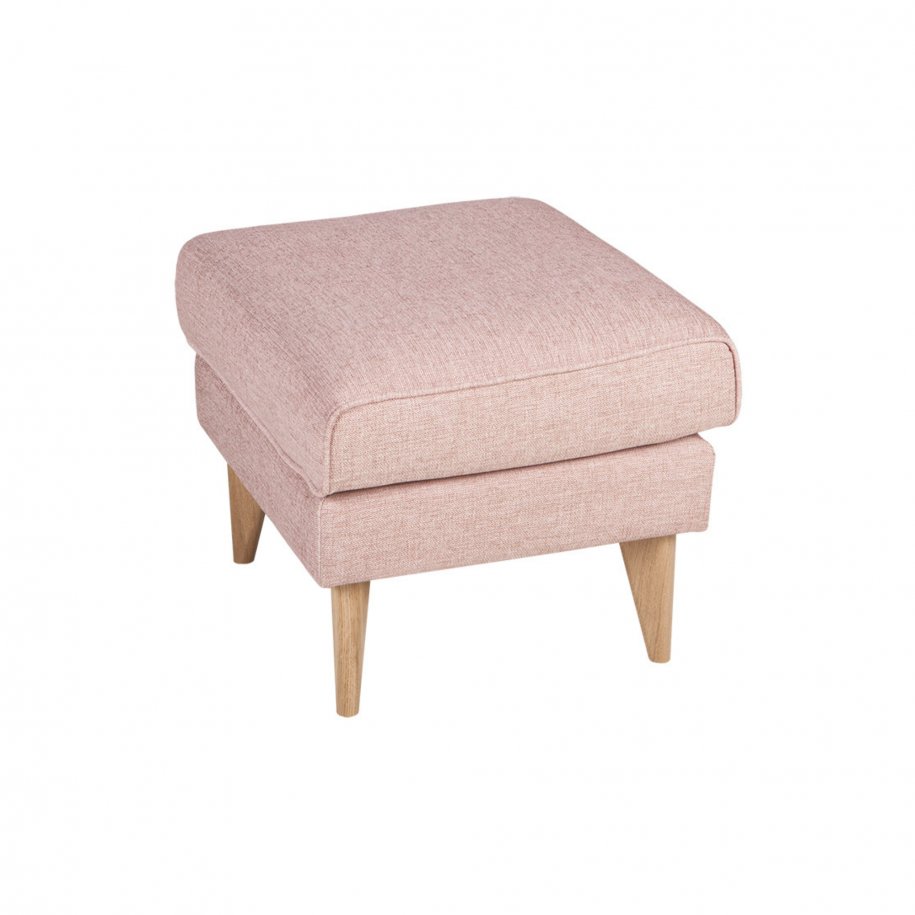 Sits Pola footstool divine pink angled
