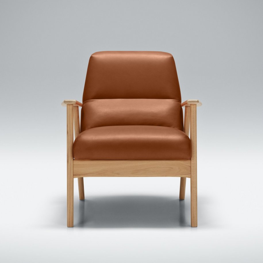 Sits Jack Armchair Aniline Cognac