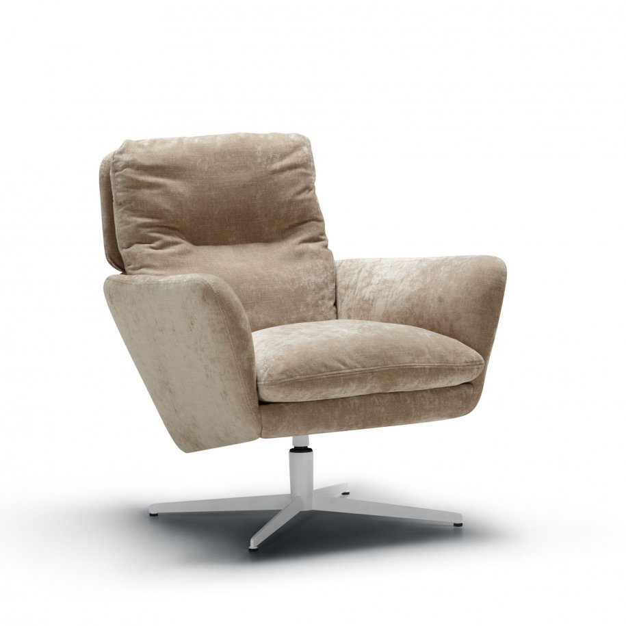Sits Amy Armchair Swivel Cold Beige