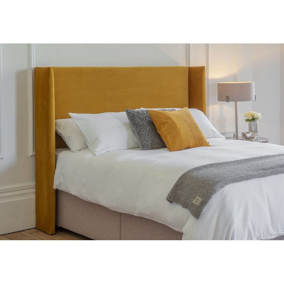 snuginteriors Dahlia Floor Standing Headboard by snuginteriors