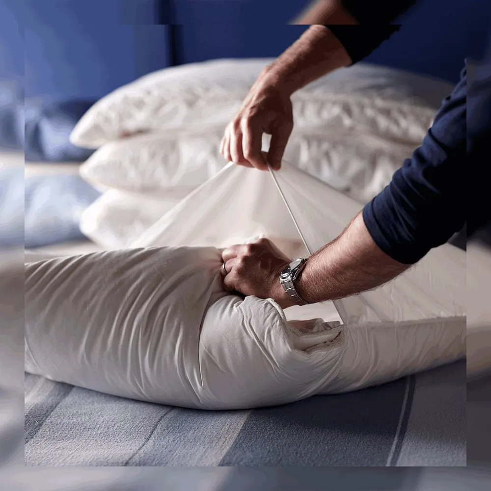 3 Fold Wool Pillow by Devon Duvets 3 Fold Wool Pillow by Devon Duvets