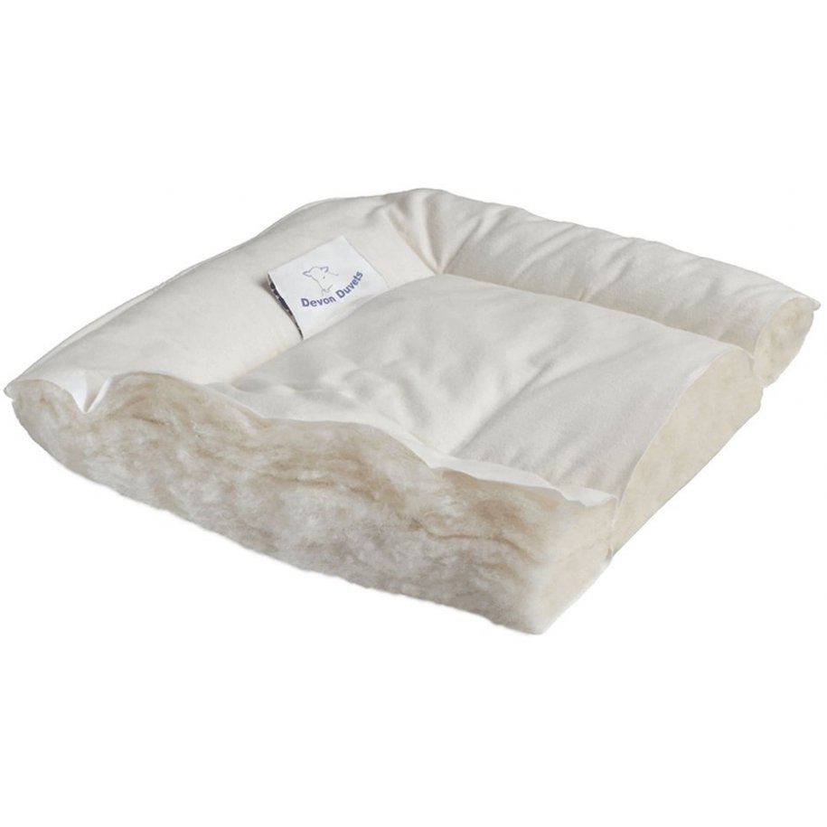 Devon duvet mattress topper cut out close up