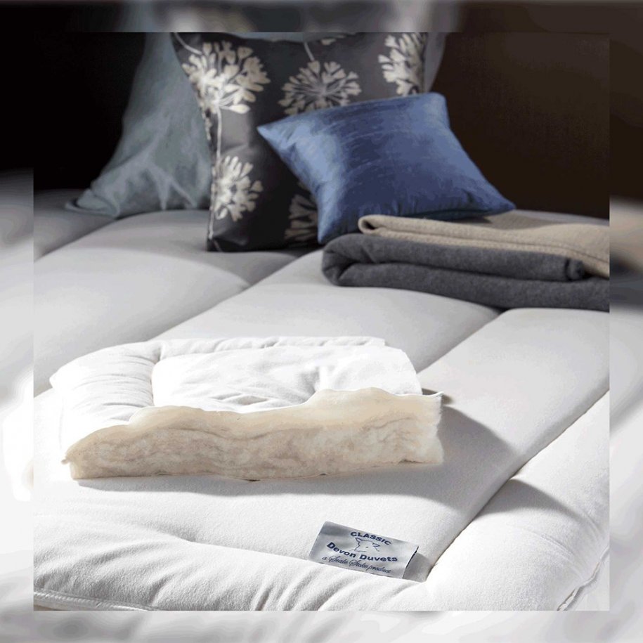 Devon Duvets Devon Duvets Wool Mattress Topper