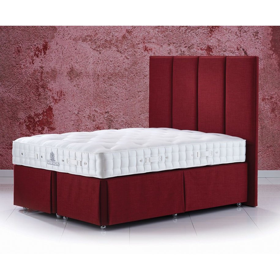 Hypnos 150cm x 200cm (King) Luxury No Turn Divan Bed by Hypnos - Brooklyn 903 Shell CLEARANCE