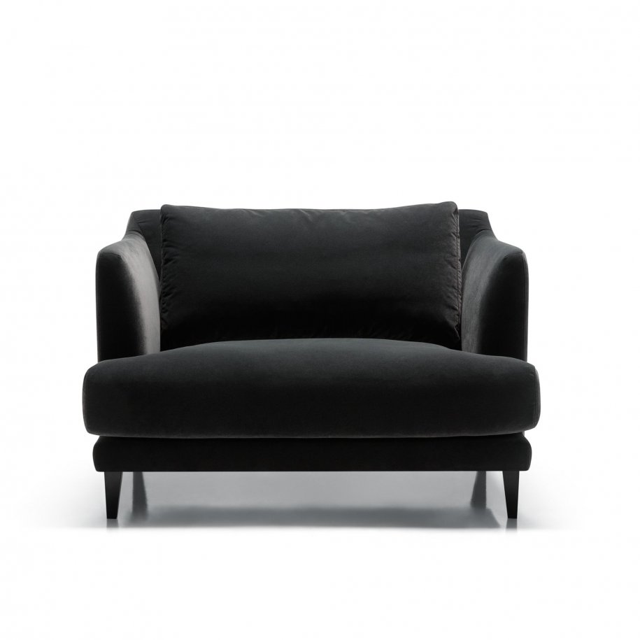 Sits Vera Loveseat Classic Anthracite front view