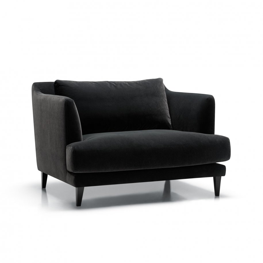 Sits Vera Loveseat Classic Anthracite side view