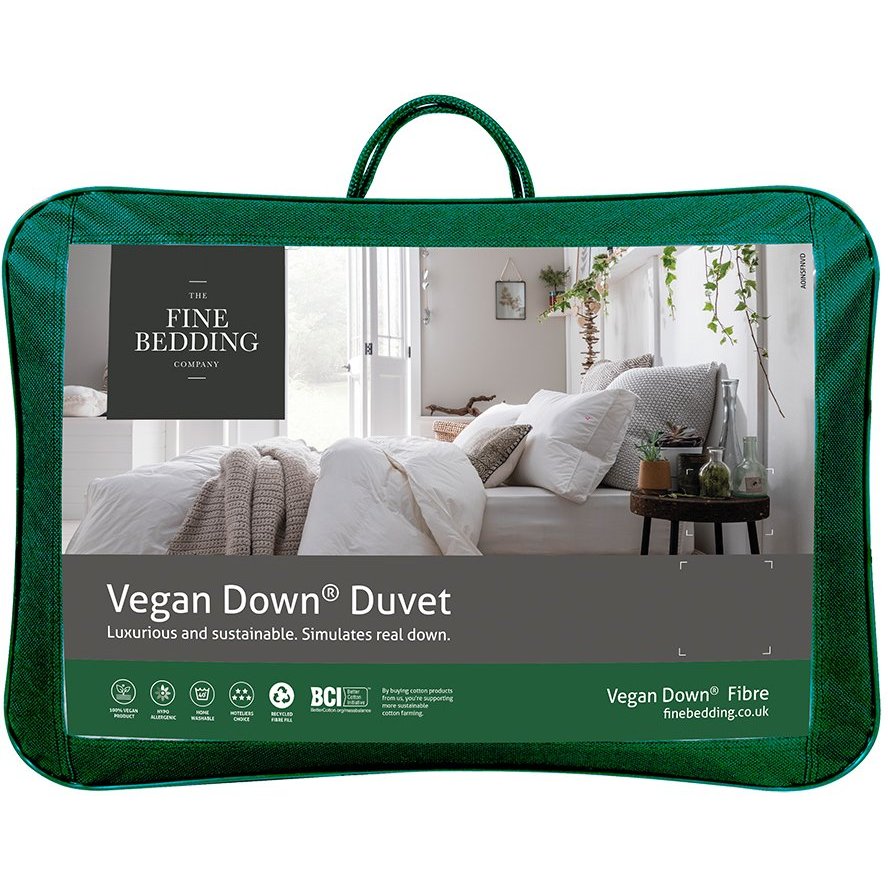 The Fine Bedding Company Vegan Duvet by The Fine Bedding Company (Tog: 10.5)