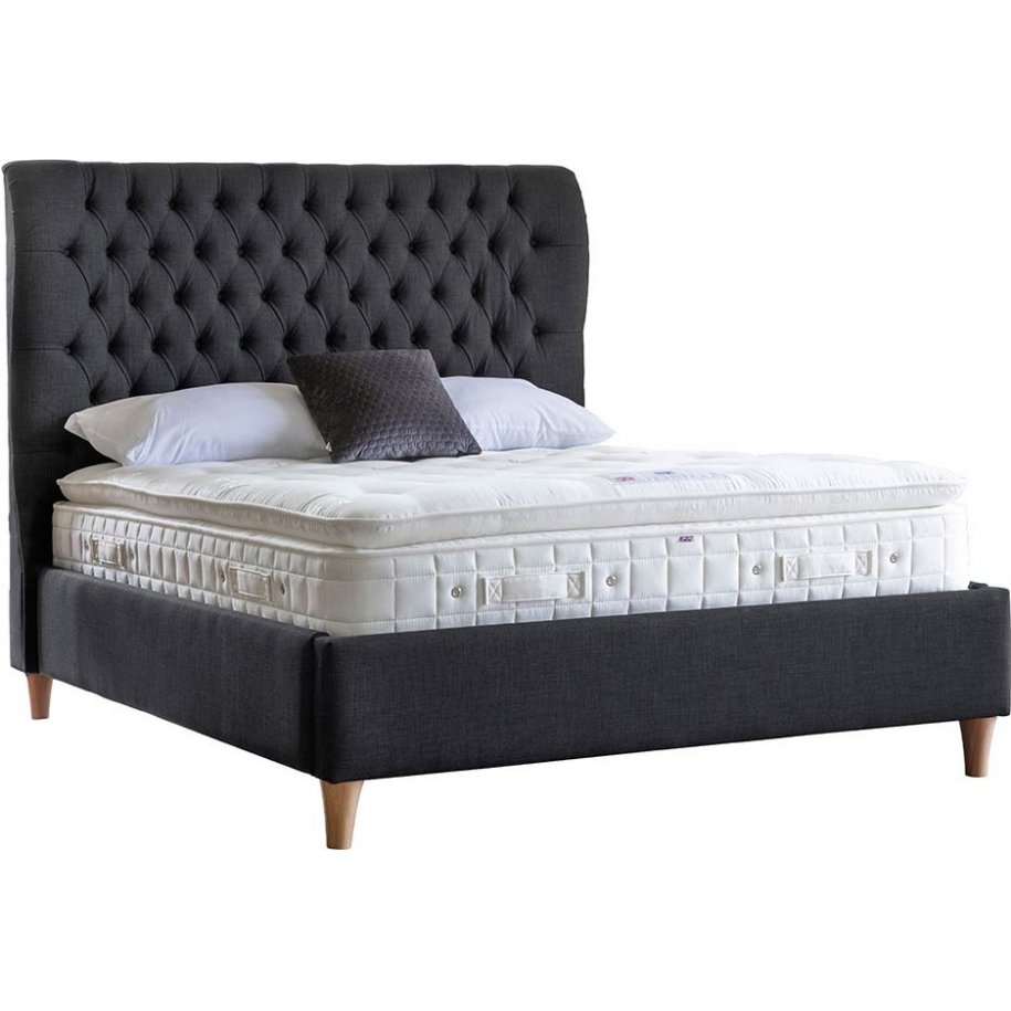 Gallery Felicity Upholstered Bed Frame, Raven Adjustable Bed Frames King Size