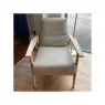 SITS Jack Leather Armchair in Touch Leather 3 Grey-Beige CLEARANCE