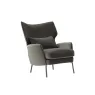 SITS Alex Armchair in Classic Velvet 5 Grey CLEARANCE