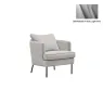 SITS Julia Armchair in Arya 1 Light Grey CLEARANCE