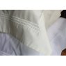 Brompton Boudoir Pillow Case White and Vanilla
