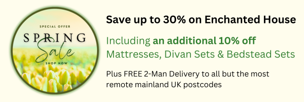 Spring ATB Banner - Enchanted House Mattress Only + Divan Set 