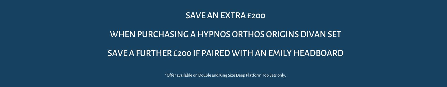 Hypnos Orthos Origins Platform Top Divan Set 