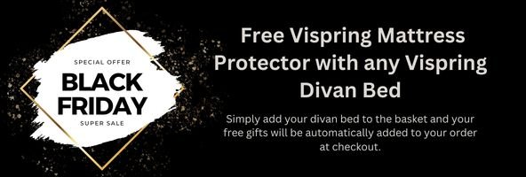 ATB Free VS Mattress Protector with Divan Bed in our Black Friday Promotion