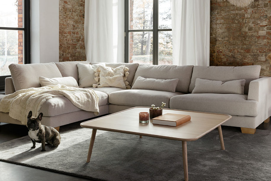 Brandon Medium Corner Sofa feature