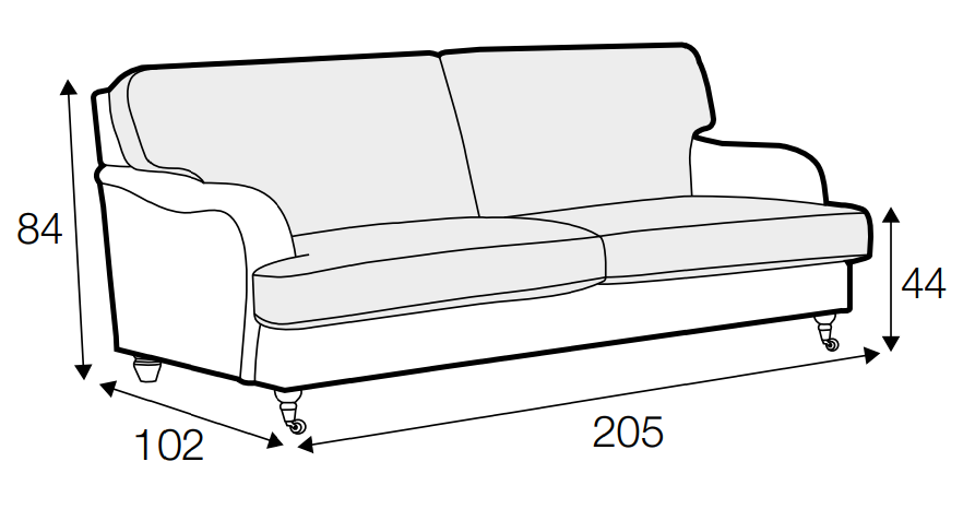 Howard 3 Seater Sofa