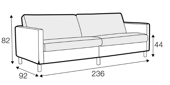 Impulse 4 Seater Dimensions