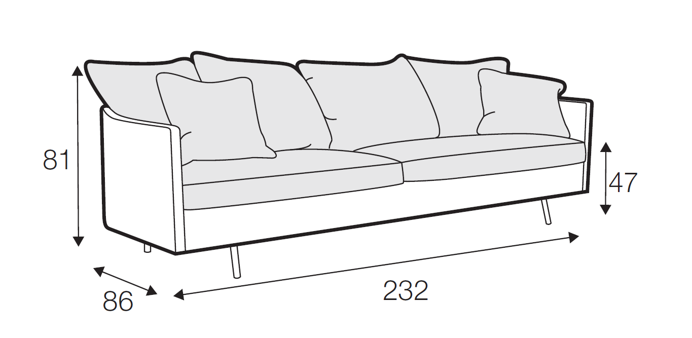 Jullia 3xl Dimensions