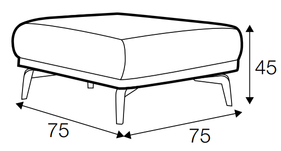 Sits Moa Footstool