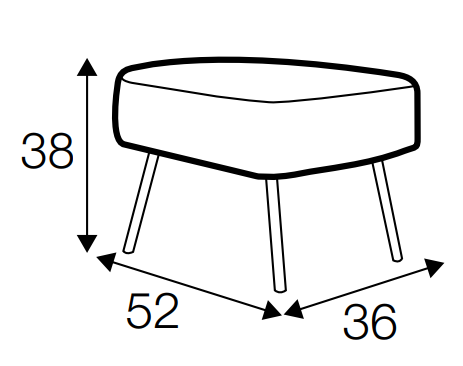 Play Footstool Dimensions