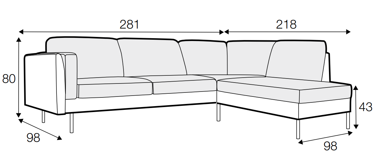 Sigge set 1 Dimensions