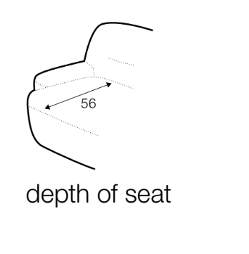Uma Depth of seat Dimensions